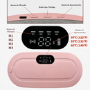 Cinta Térmica Massageador para Cólica Menstrual - Almofada Recarregável USB - Tratamento p/ Dores - Compressa