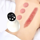 Máquina de cupping eletrônica inteligente, massagem, 6 velocidades, 6 temperaturas, luz vermelha, terapia de vácuo