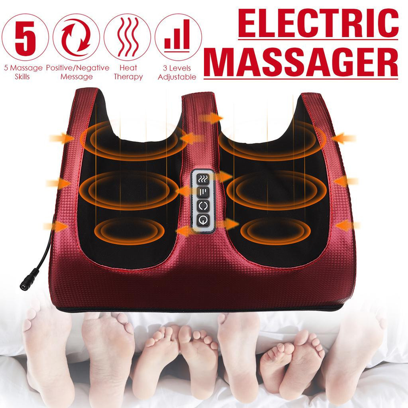 Massageador de Pés Massagem Com Aquecimento Relaxamento Shiatsu Envio Imediato (APENAS EM 110V)
