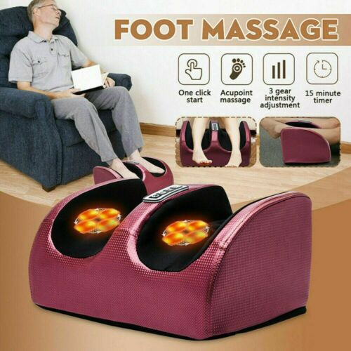 Massageador de Pés Massagem Com Aquecimento Relaxamento Shiatsu Envio Imediato (APENAS EM 110V)